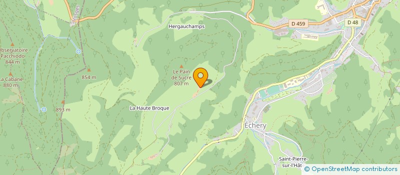 localisation de l'entreprise MADAME KARIN SCHNEIDER  SAINTE-MARIE-AUX-MINES