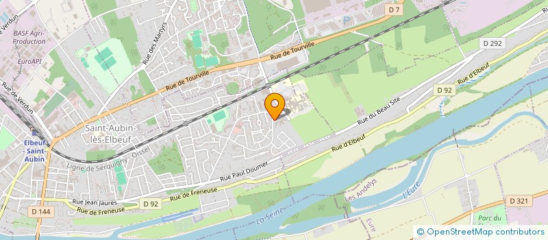 localisation de l'entreprise MADAME KARIN SCHROTER à SAINT-AUBIN-LES-ELBEUF