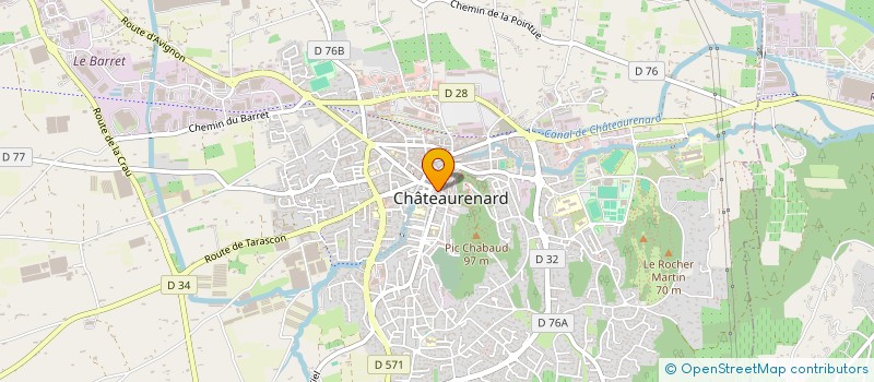 localisation de l'entreprise MADAME KARIN SCOTTO D ARDINO  CHATEAURENARD