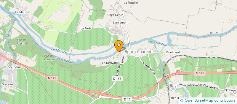 localisation de l'entreprise MADAME KARIN STENGELIN à BOURG-CHARENTE