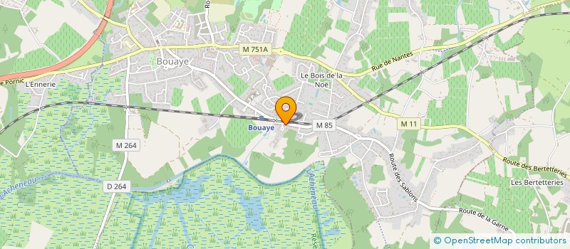 localisation de l'entreprise MADAME KARIN VAN DEN OEVER  BOUAYE