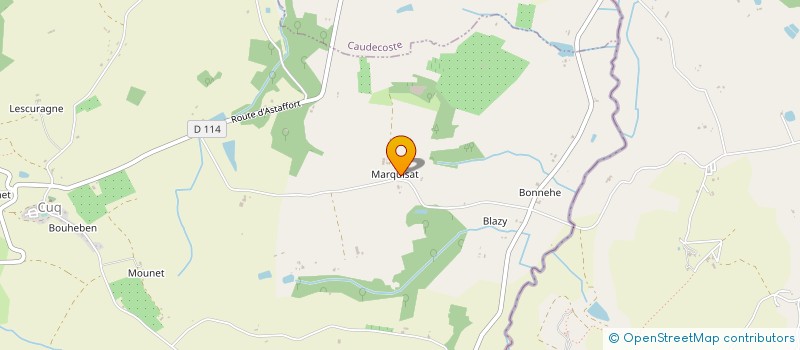 localisation de l'entreprise MADAME KARIN WULLSCHLGER  CUQ