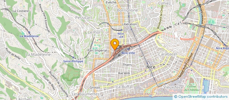 localisation de l'entreprise MADAME KARINA ALIEVA  NICE