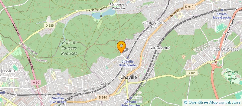 localisation de l'entreprise MADAME KARINA ALVAREZ à CHAVILLE