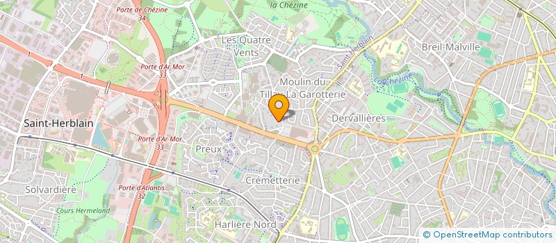 localisation de l'entreprise MADAME KARINA BOURBON  SAINT-HERBLAIN