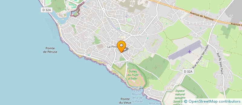 localisation de l'entreprise MADAME KARINA BRIDAULT à LES SABLES D'OLONNE