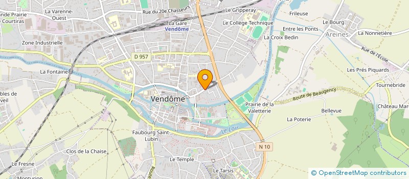 localisation de l'entreprise MADAME KARINA BRULE  VENDOME