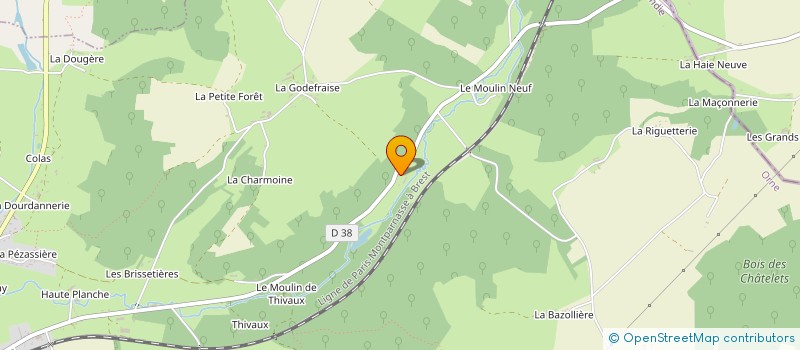 localisation de l'entreprise MADAME KARINA BRUNET à BRETONCELLES