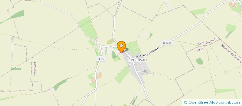 localisation de l'entreprise MADAME KARINA DELILLE  RENANSART