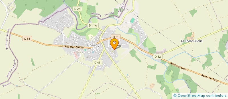 localisation de l'entreprise MADAME KARINA FJODOROVA  CHEROY