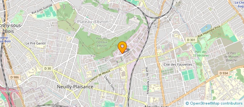 localisation de l'entreprise MADAME KARINA FROGER à NEUILLY-SUR-MARNE
