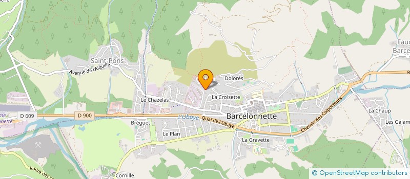 localisation de l'entreprise MADAME KARINA FYNN à BARCELONNETTE