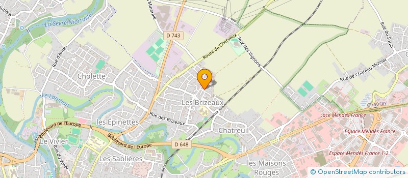 localisation de l'entreprise MADAME KARINA GAUTELIER à NIORT