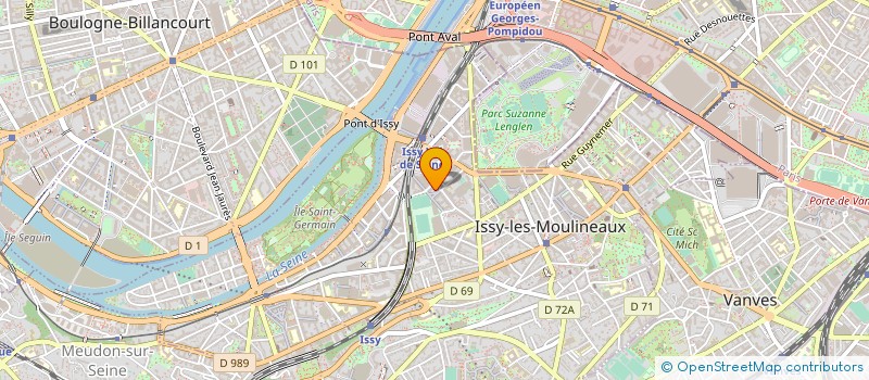 localisation de l'entreprise MADAME KARINA LAPROYE à ISSY-LES-MOULINEAUX