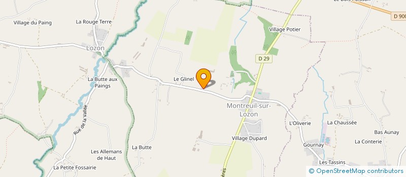 localisation de l'entreprise MADAME KARINA LEPOULTIER  MONTREUIL-SUR-LOZON