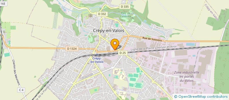 localisation de l'entreprise MADAME KARINA LYFOUNG  CREPY-EN-VALOIS
