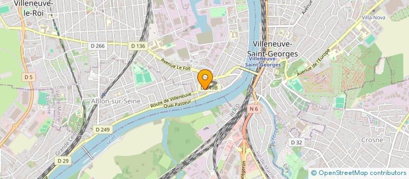 localisation de l'entreprise MADAME KARINA OULD BRAHAM  VILLENEUVE-LE-ROI