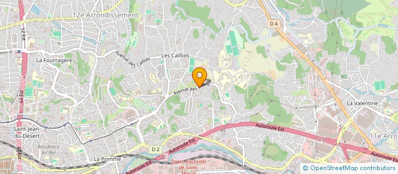 localisation de l'entreprise MADAME KARINA OUMAMMAR  MARSEILLE