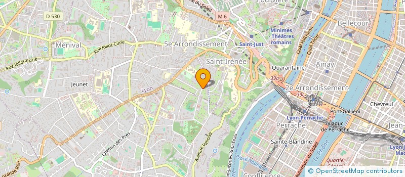 localisation de l'entreprise MADAME KARINA PEREZ-GONZALEZ  LYON