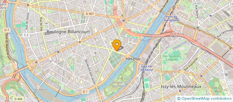 localisation de l'entreprise MADAME KARINA QUINTAR FERRER à BOULOGNE-BILLANCOURT