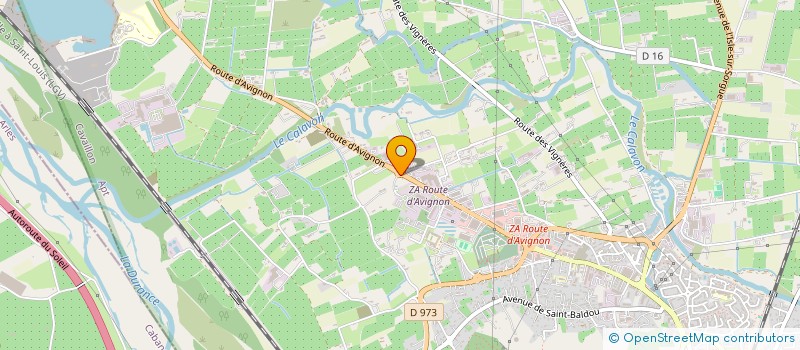 localisation de l'entreprise MADAME KARINA SANDJAK  CAVAILLON