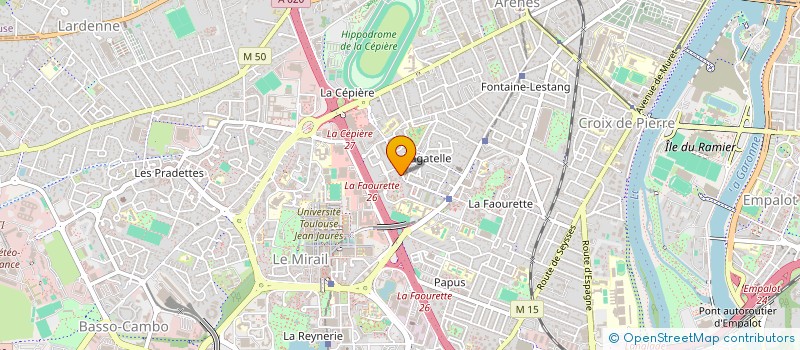 localisation de l'entreprise MADAME KARINA TAVERAS CRUZ à TOULOUSE
