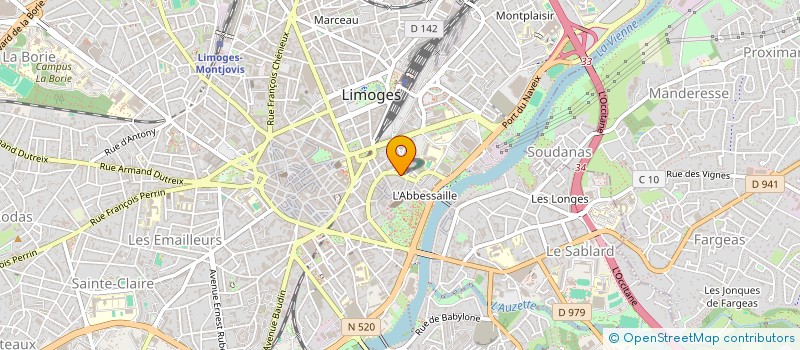 localisation de l'entreprise MADAME KARINA TICONA NAVA à LIMOGES
