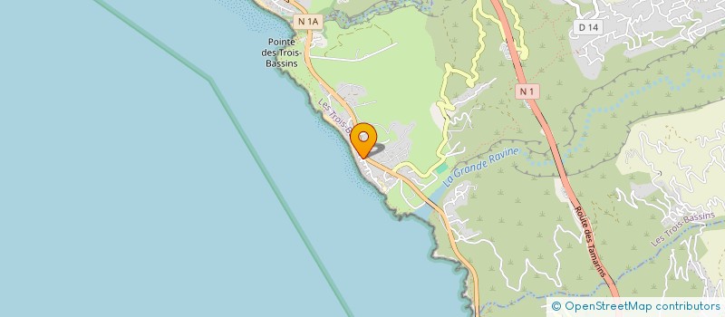 localisation de l'entreprise MADAME KARINA VENNEBERG SORENSEN  SAINT-LEU