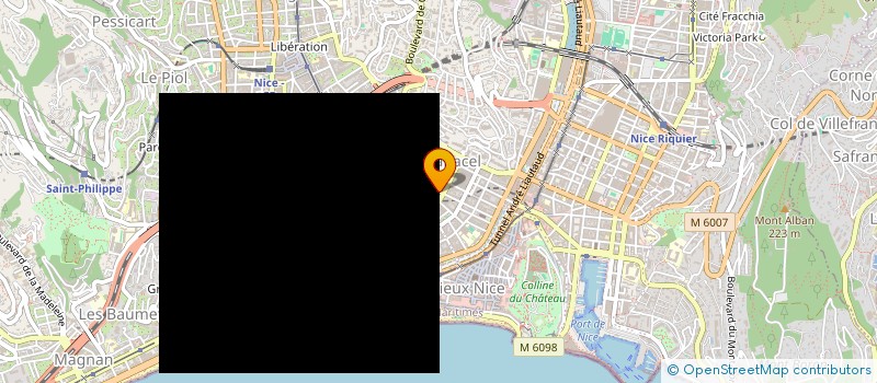 localisation de l'entreprise MADAME KARINA VLADIMIROVNA BEBUTOVA à NICE