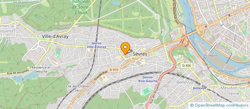 localisation de l'entreprise MADAME KARINE ABITBOL à SEVRES