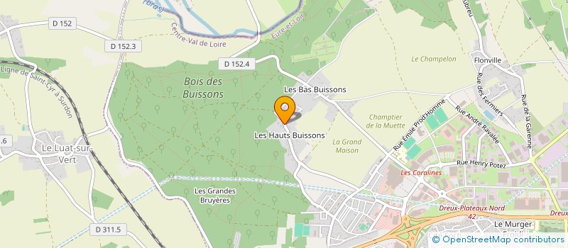 localisation de l'entreprise MADAME KARINE ACQUINO à DREUX