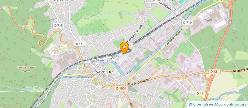 localisation de l'entreprise MADAME KARINE ADAM  SAVERNE