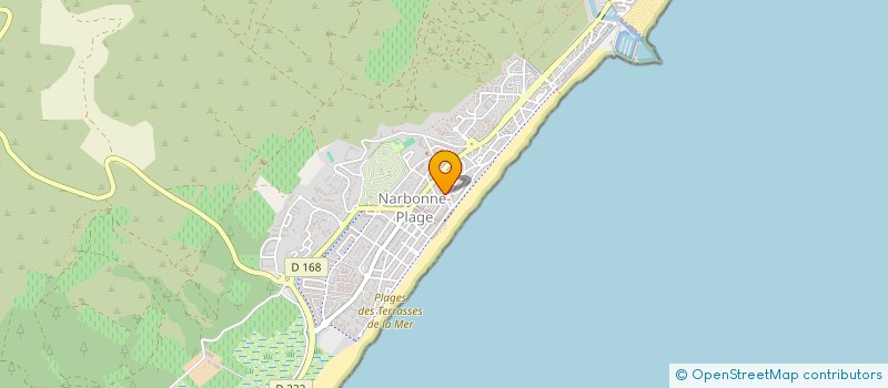 localisation de l'entreprise MADAME KARINE AFFRE  NARBONNE