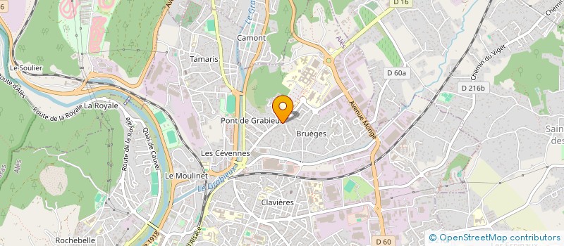 localisation de l'entreprise MADAME KARINE AIT MANSOUR  ALES