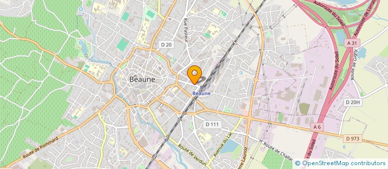 localisation de l'entreprise MADAME KARINE ALEXANDRE à BEAUNE