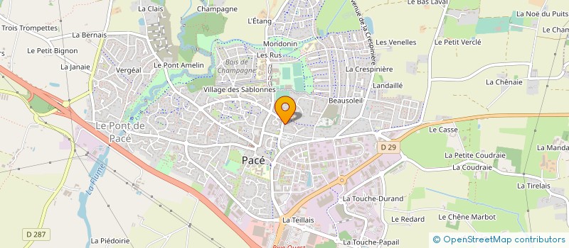 localisation de l'entreprise MADAME KARINE ALEXANDRE à PACE