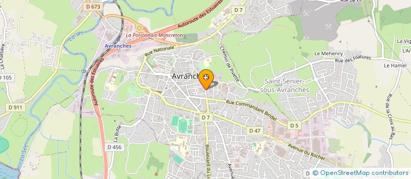 localisation de l'entreprise MADAME KARINE ALLAIS  AVRANCHES