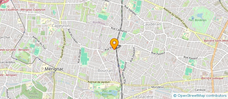 localisation de l'entreprise MADAME KARINE ALVES PEREIRA  BORDEAUX