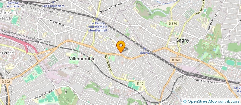 localisation de l'entreprise MADAME KARINE ARDHAOUI à VILLEMOMBLE