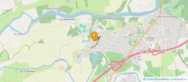 localisation de l'entreprise MADAME KARINE ARRIAL  MURS-ERIGNE