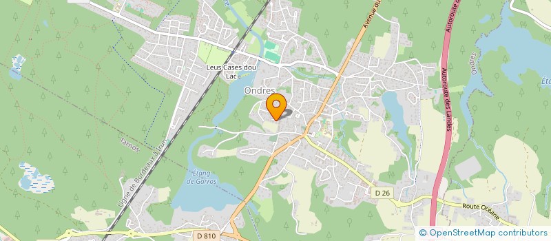 localisation de l'entreprise MADAME KARINE ARTHUR  ONDRES