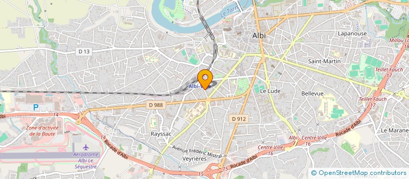 localisation de l'entreprise MADAME KARINE ATTIA à ALBI