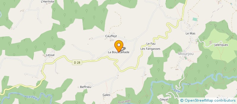 localisation de l'entreprise MADAME KARINE AURIERES à PUYCAPEL