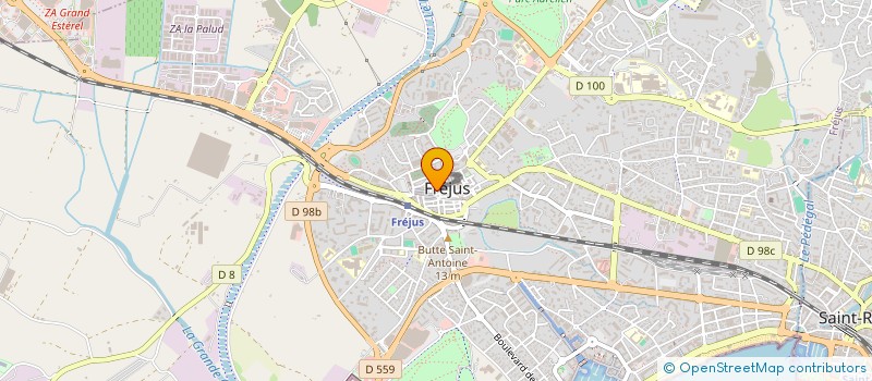 localisation de l'entreprise MADAME KARINE BADIN à FREJUS