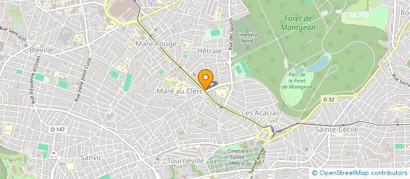 localisation de l'entreprise MADAME KARINE BAILLARD  LE HAVRE