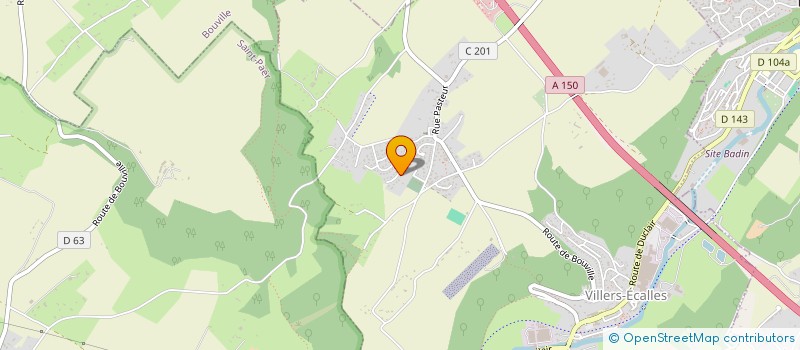 localisation de l'entreprise MADAME KARINE BAILLEUL  VILLERS-ECALLES