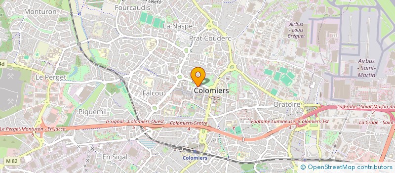 localisation de l'entreprise MADAME KARINE BALAVOINE à COLOMIERS