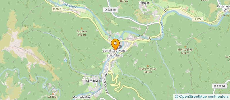 localisation de l'entreprise MADAME KARINE BALLESTE  SAUVIAN