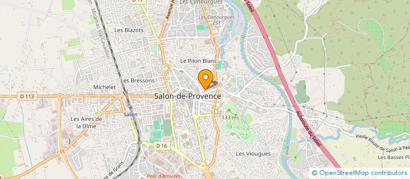 localisation de l'entreprise MADAME KARINE BANDE  SALON-DE-PROVENCE