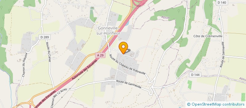 localisation de l'entreprise MADAME KARINE BANETON  LA RIVIERE-SAINT-SAUVEUR